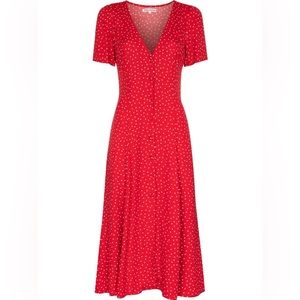 reformation locklin dress size 4
